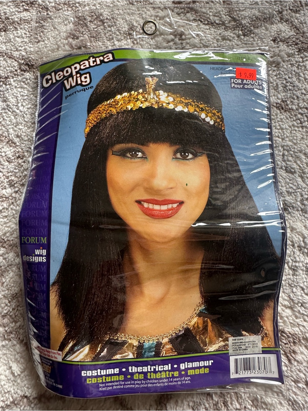 Brand NEW Cleopatra Wig in package! For Halloween!🎃